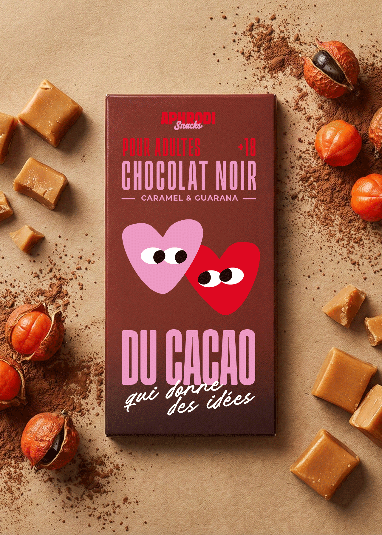 Dark Caramel & Guarana — Cocoa That Gives You Ideas