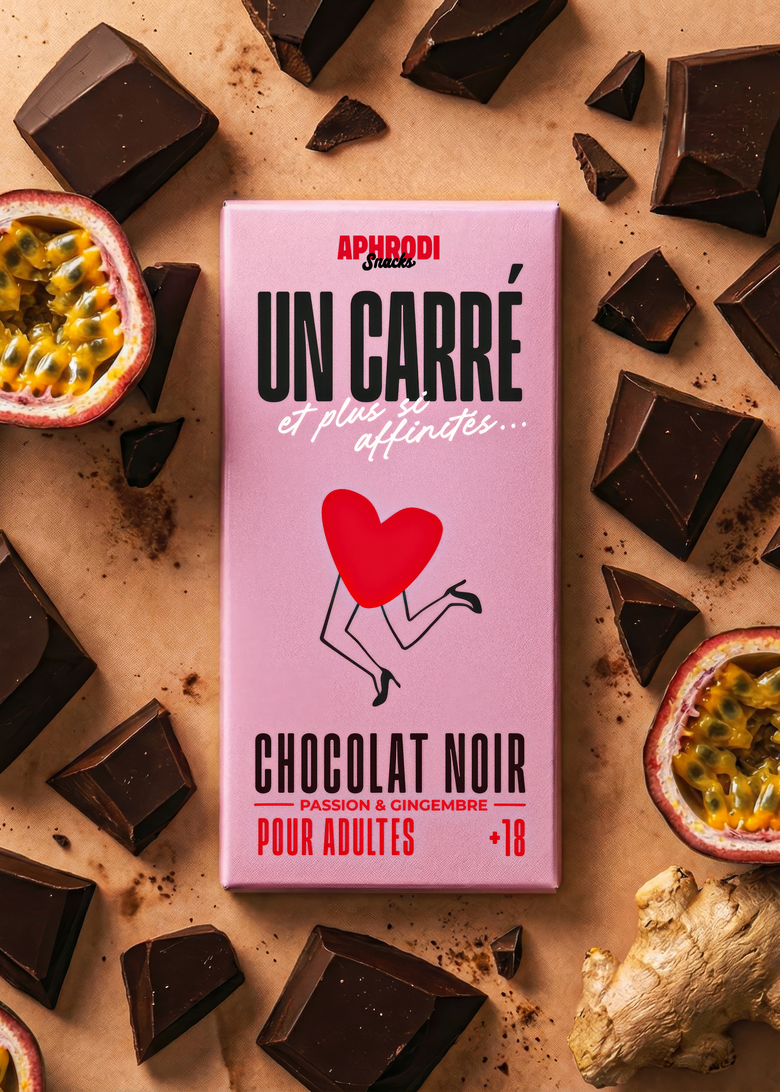 Dark Passion & Ginger — One Square And More If You Click